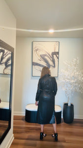 The Sade Leather Dress