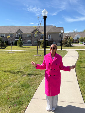 Hottie In Pink Coat