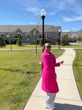 Hottie In Pink Coat
