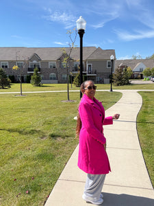 Hottie In Pink Coat